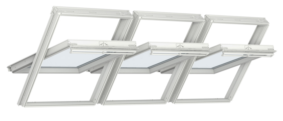 Grafični prikaz trojne horizontalne obrobe